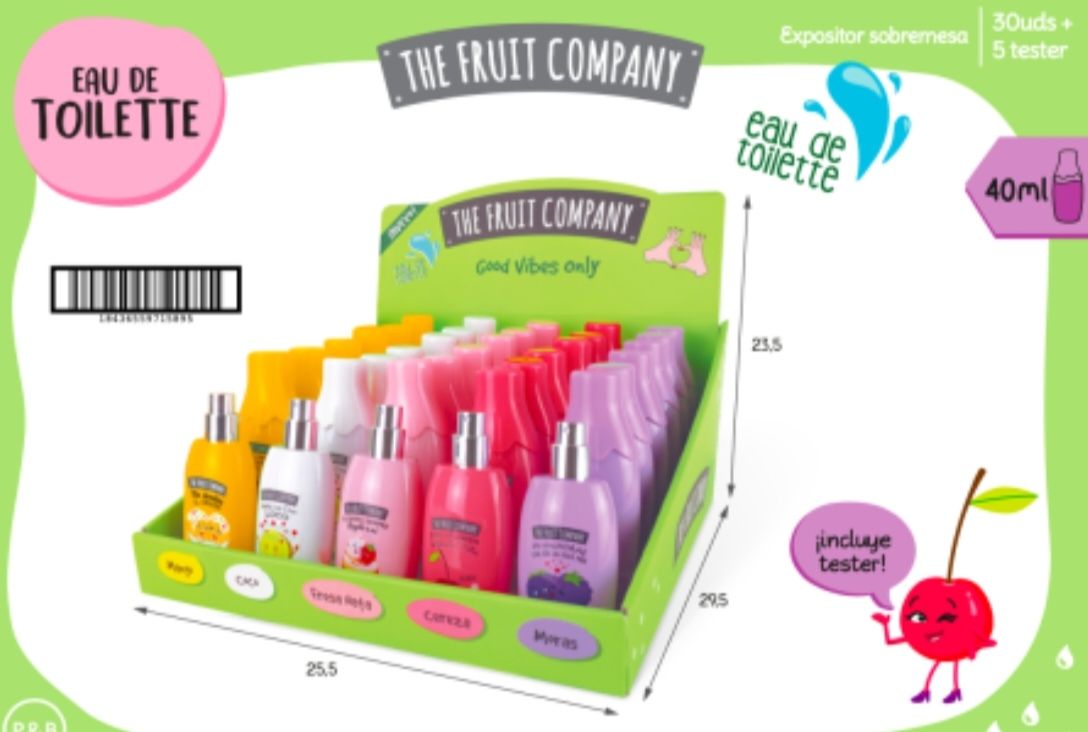 Colonias de frutas The Fruit Company 40 ml 1 colonias de frutas the fruit company