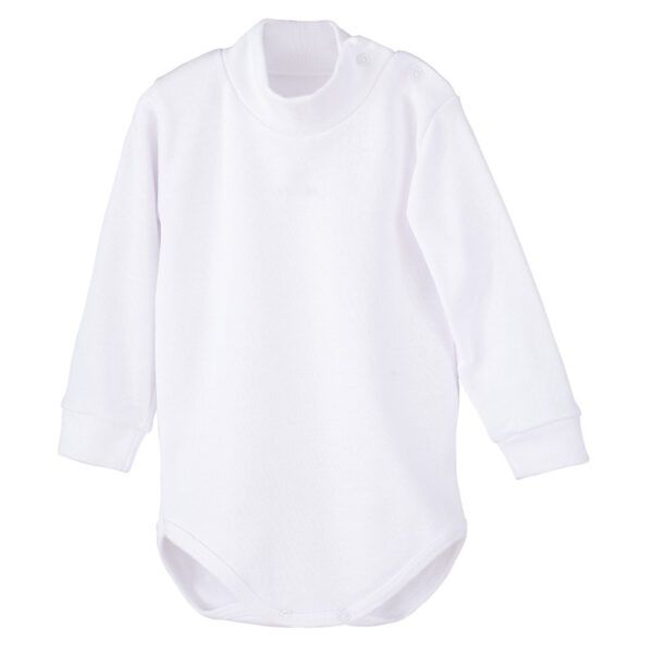 Body Bebé Cuello Semi Cisne
