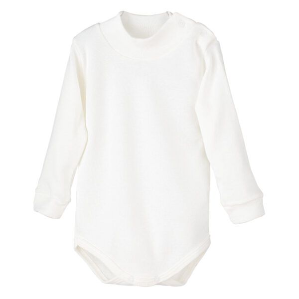 Body Bebé Cuello Semi Cisne