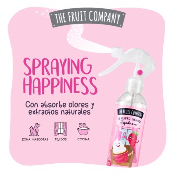 Spray Multiusos Fresa y Nata | Aroma dulce en 250ml