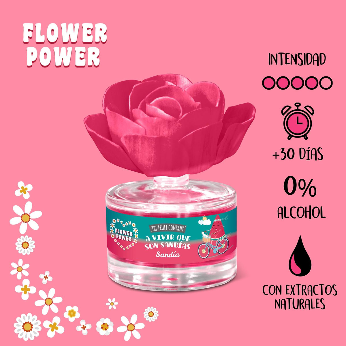 Flor Perfumada Sandía | Frescura alegre en 50ml 4 Flor Perfumada Sandía | Frescura alegre en 50ml
