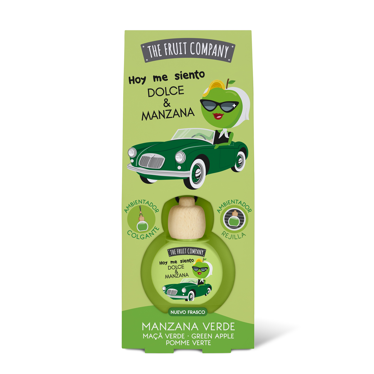 Ambientador de Coche Manzana | Frescura crujiente  2 Ambientador de Coche Manzana | Frescura crujiente