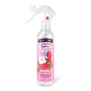 spray ambientador de fresa y nata