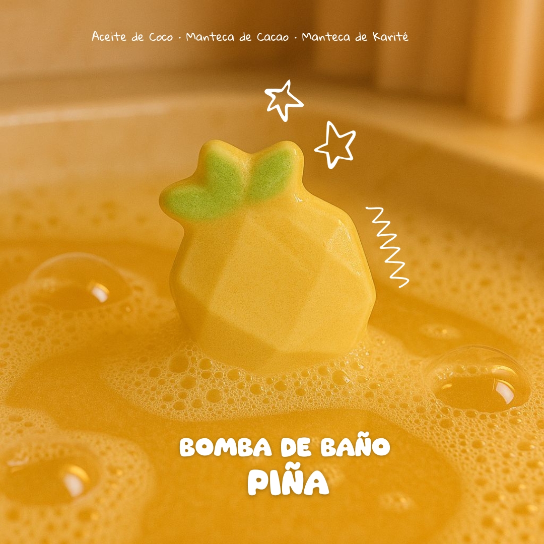 Bombas de Baño The Fruit Company | Relajación y aroma frutal 4 Bombas de Baño The Fruit Company | Relajación y aroma frutal