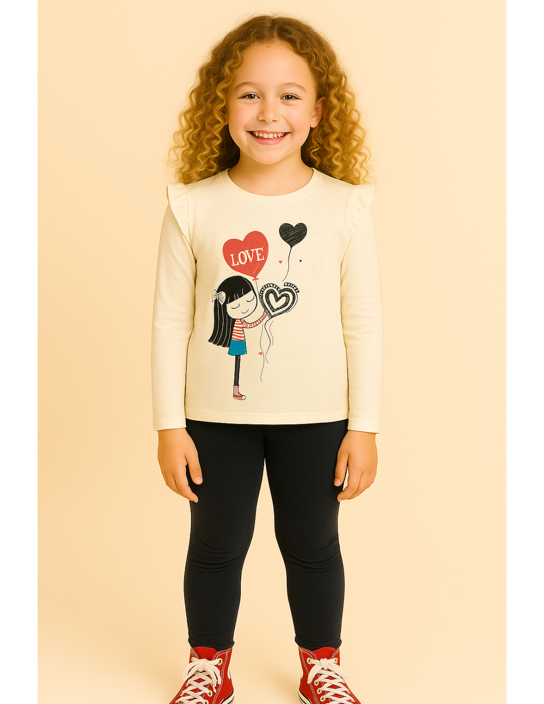 Conjunto Love Muñeca niña | Estilo dulce y lleno de ternura 1 Conjunto Love Muñeca niña | Estilo dulce y lleno de ternura