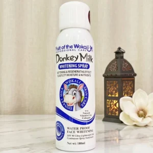 spray blanqueador de leche de burra