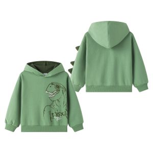 Sudadera Niño Cocodrilo Afelpada | Abrigo Suave y Diseño Divertido