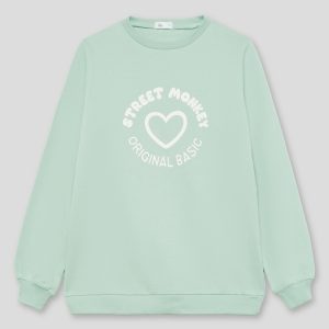 Sudadera Niña Street Monkey Afelpada | Abrigo Urbano, Calidez y Estilo