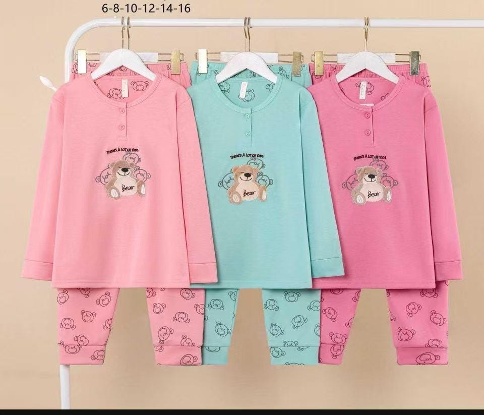 Pijama Niña Ositos | Pijamas Cálidos, Set Completo y Sueño Placentero 1 Pijama Niña Ositos | Pijamas Cálidos, Set Completo y Sueño Placentero