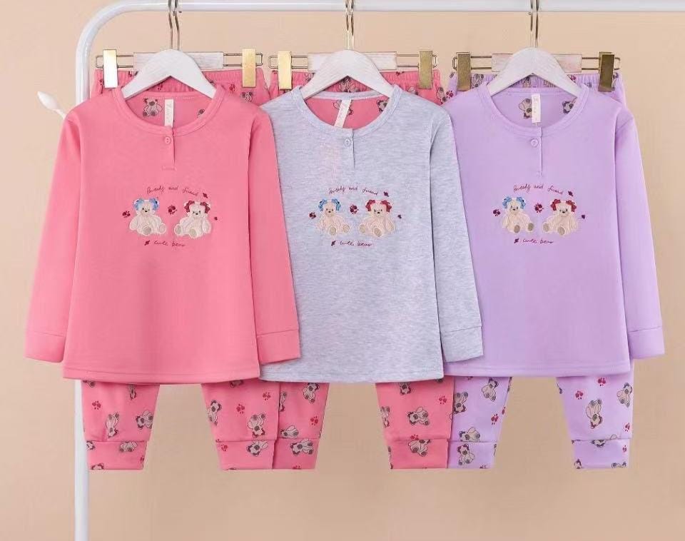 Pijama Bebé Niña Ositos | Set Súper Suave y Tierno para el Mejor Descanso 1 Pijama Bebé Niña Ositos | Set Súper Suave y Tierno para el Mejor Descanso