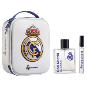 Neceser Perfume Real Madrid Hombre | Pack Oficial Regalo Madridista