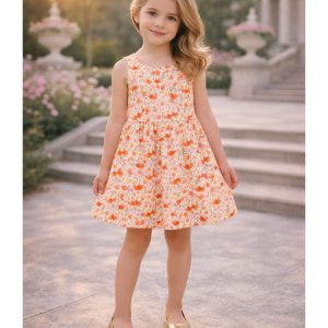 Home 6 Vestido flores niña casual e informal