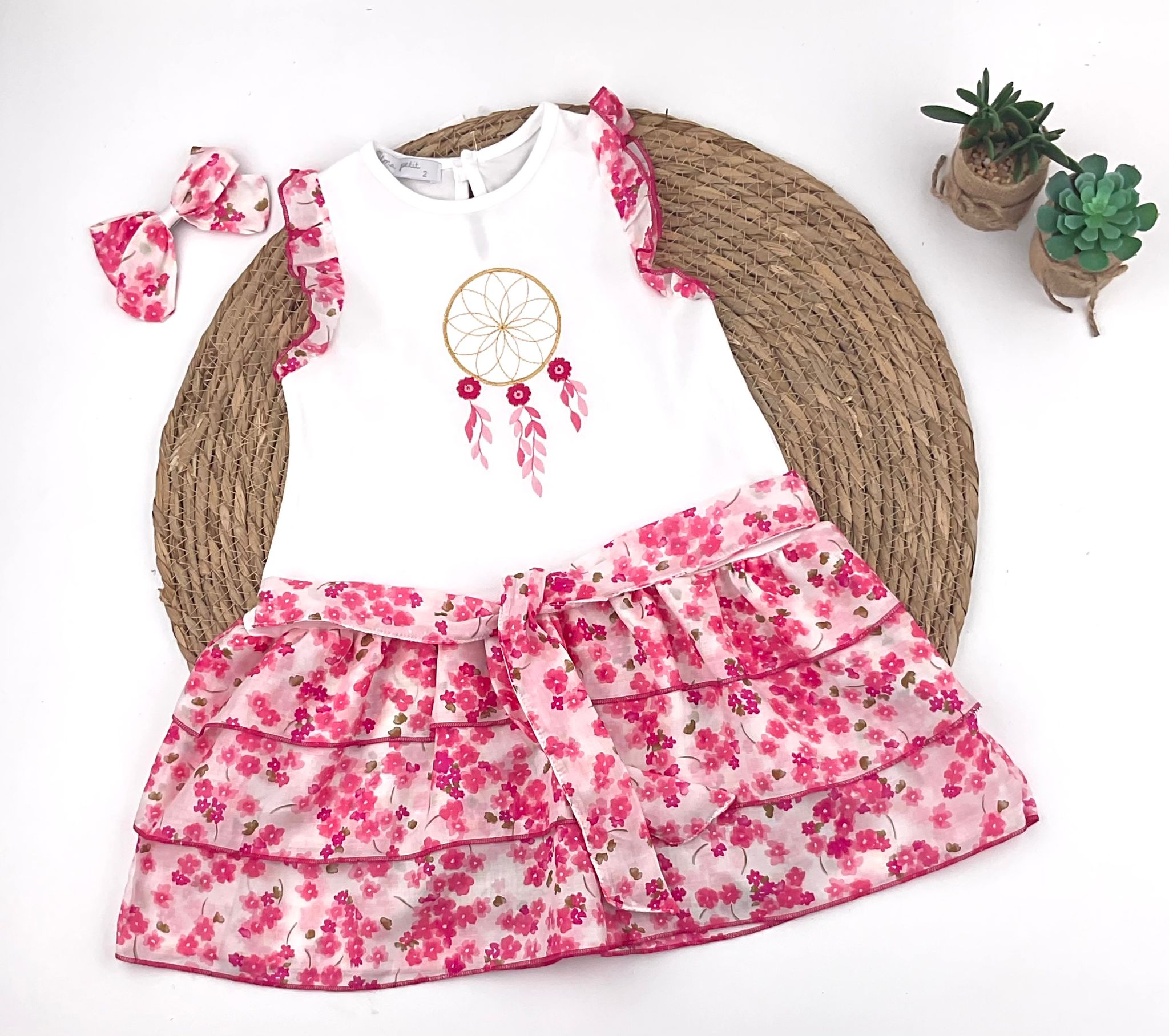 Vestido niña flores 4 Vestido niña flores