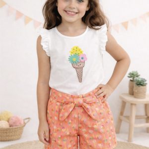 Conjunto niña sport helado