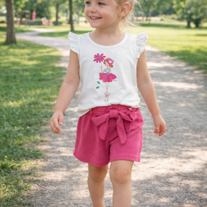 Conjunto niña margarita 