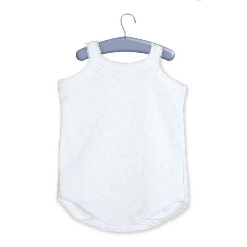 Con qué ropa debe dormir un recién nacido según la temperatura 2 body de nina con corazones