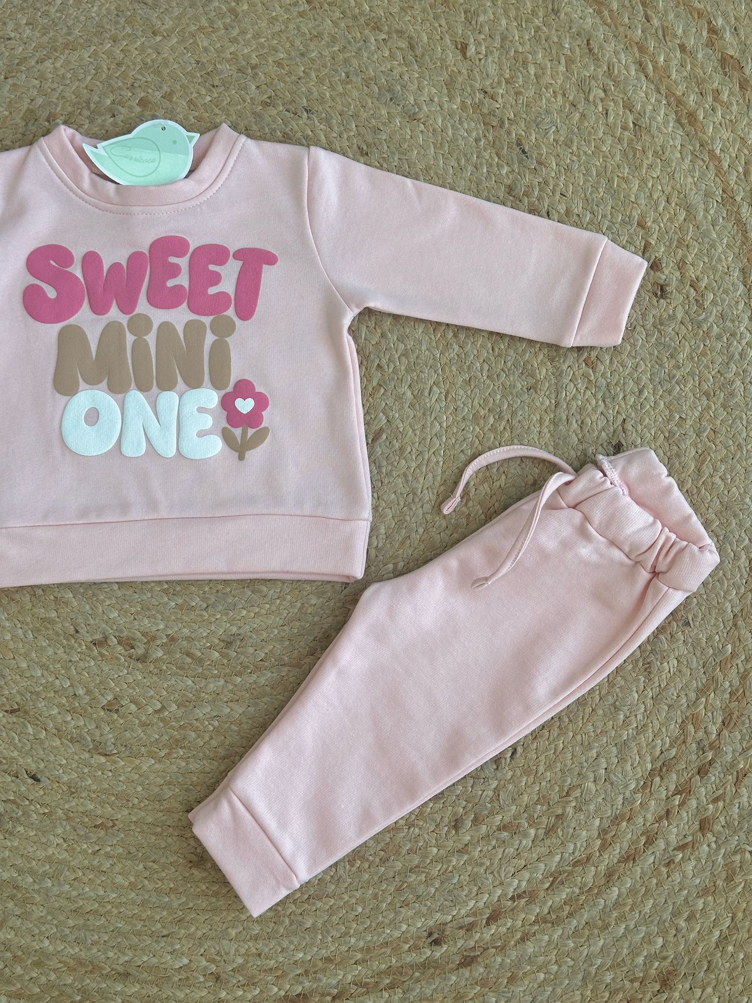 Chándal Sweet mini one bebé niña 2 chándal Sweet mini one bebé niña afelpado