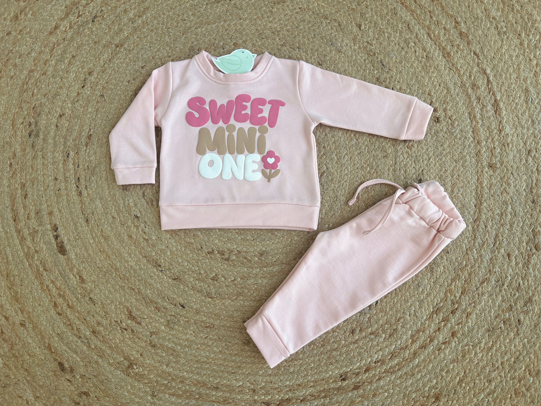 Chándal Sweet mini one bebé niña 1 chándal Sweet mini one bebé niña afelpado