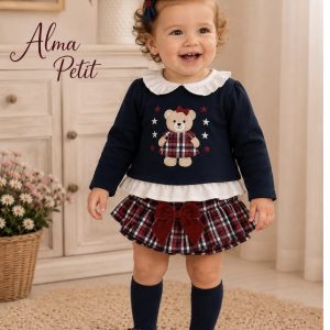 Culetín bebé niña modelo osito de Alma Petit