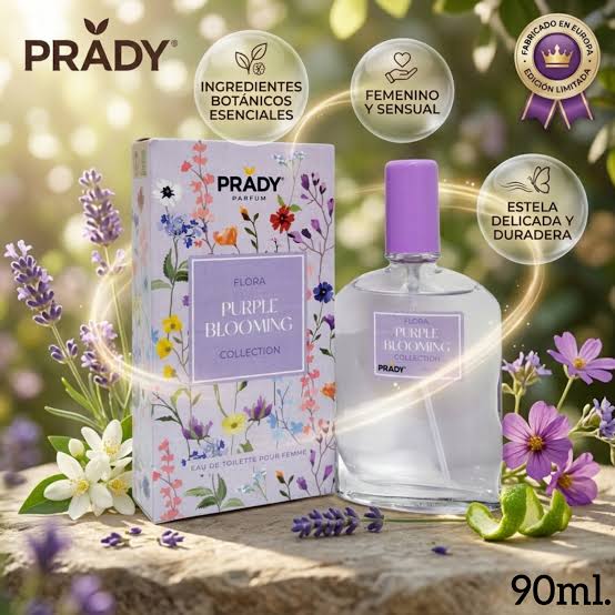 Purple Blooming Flora Collection Eau de Toilette para Mujer: intensidad floral, elegancia y sofisticación para cada momento. 1 Purple Blooming Flora Collection Eau de Toilette para Mujer: intensidad floral, elegancia y sofisticación para cada momento.