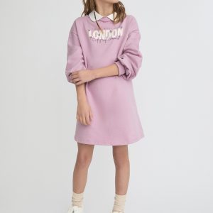 Vestido niña London afelpado de Street Monkey