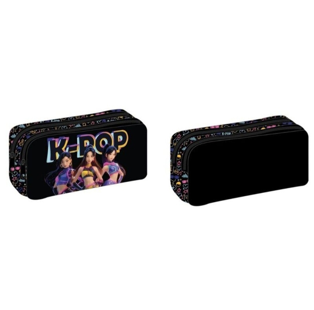 Estuche guerreras K-pop de dos compartimentos 1 Estuche guerreras K-pop de dos compartimentos