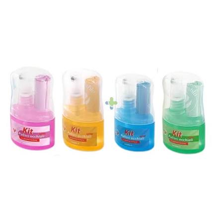 Setablu Kit Pulisci Occhiali Spray y paño de 3 colores de 30ml 2 Setablu Kit Pulisci Occhiali Spray y paño de 3 colores de 30ml