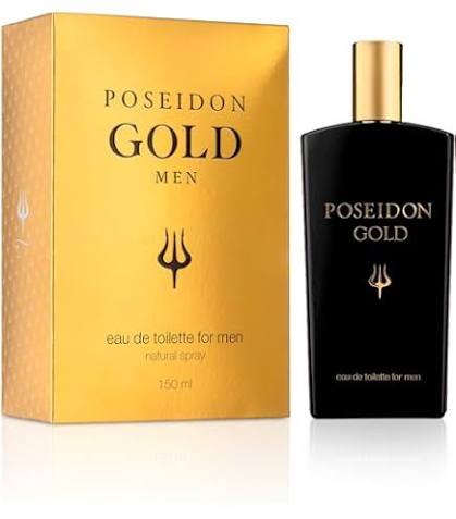 Eau de toilette for Men natural spray Poseidon Gold 150ml 1 Eau de toilette for Men natural spray Poseidon Gold 150ml