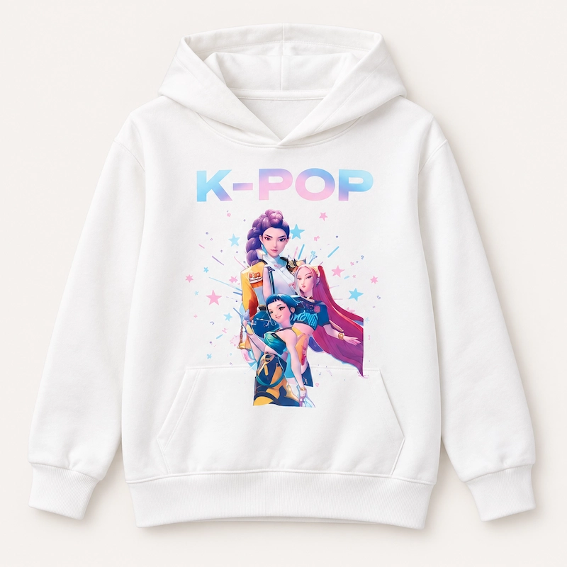 sudadera de las guerreras kpop para ninas