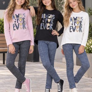 Conjunto niña dos piezas modelo Always forever