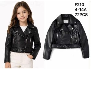 Chupa niña polipiel negra