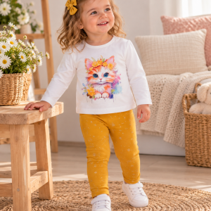 Conjunto niña gato afelpado de Lolita Kids